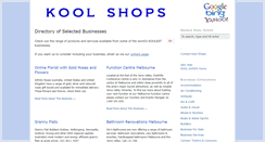 Desktop Screenshot of koolshops.com